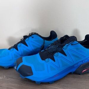 Salomon Men's Vibrant Blue Athletic Shoes